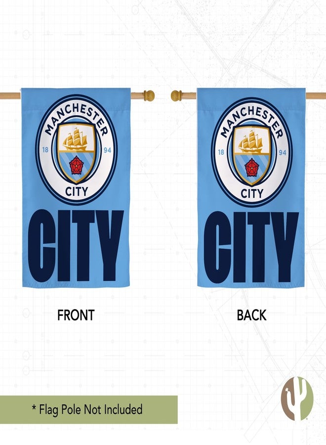 Desert Cactus Manchester City Football Soccer Man City MCFC Banner Flag - 40 x 30 inch Double-Sided 3-Ply Banner for Indoor/Outdoor Use, Durable College Spirit Flag (House Flag B) - Image 2