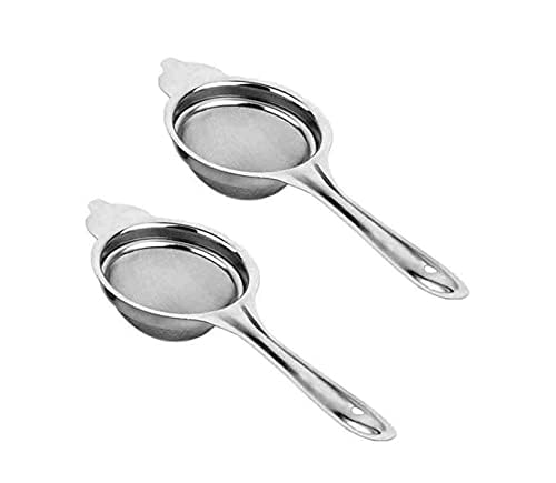Awadh Stainless Steel Tea Strainer Chalani 22 cm Large Chalani Pack of 3 - Image 2