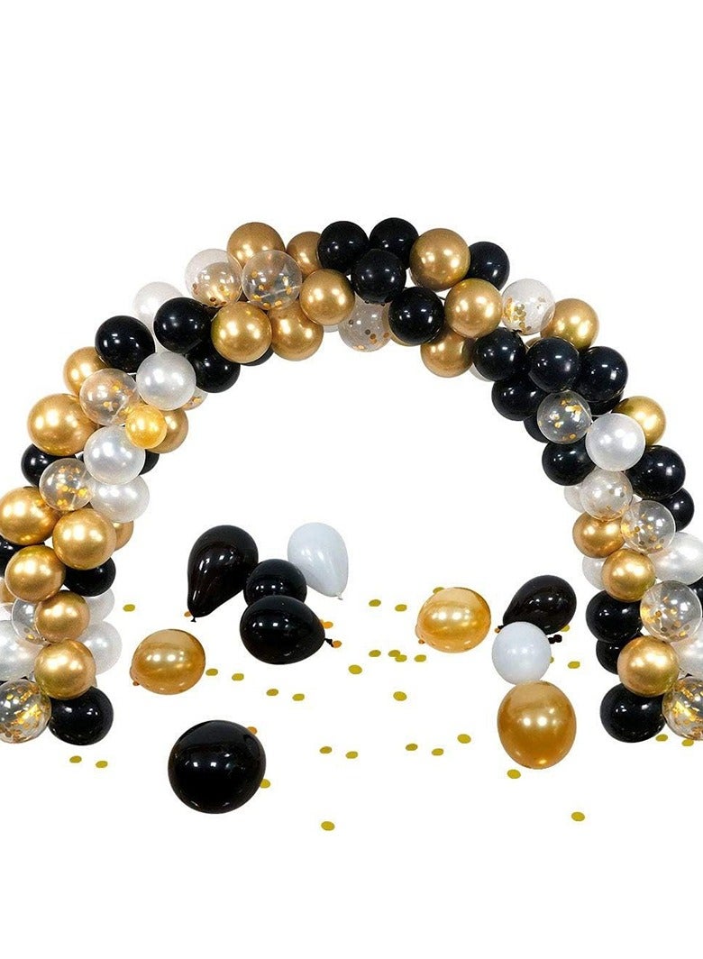 xppier 2 in 1 Balloon Arch Kit with Base, Adjustable Balloon Arch Stand Kit for Outdoors Indoor for Wedding Baby Shower Birthday Party Supplies Decorations - Image 3