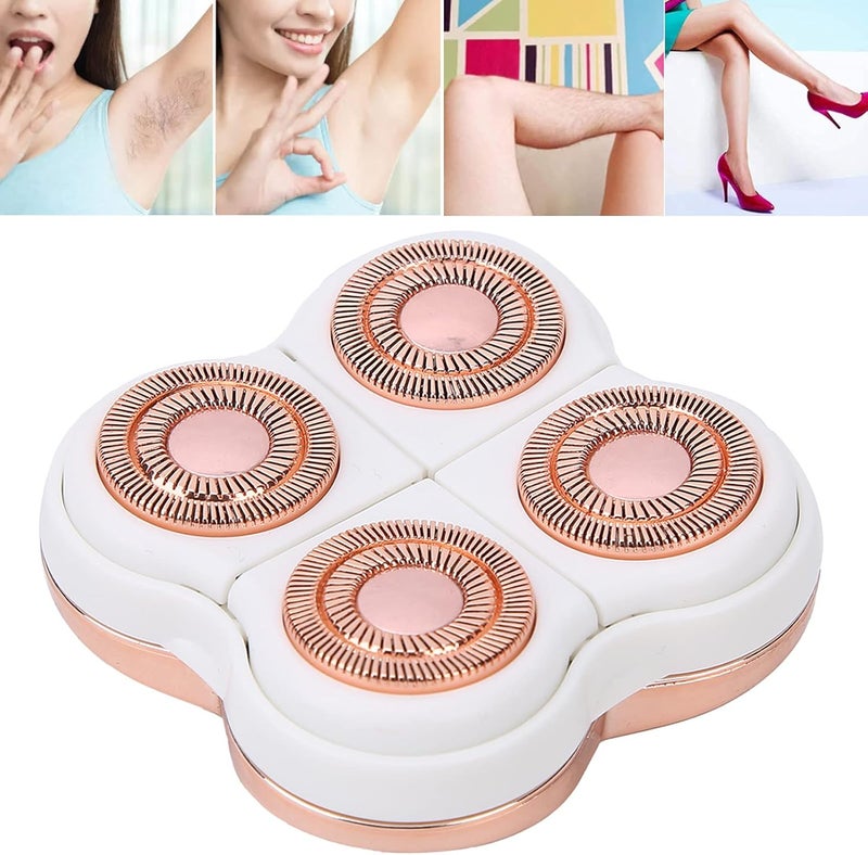 DOACT Hair Remover, Hair Remover Replacement Heads, Legs Replacement Heads Hair Remover Replacement Head Electric Hair Remover Body Hair Shaver Machine Head - Image 2