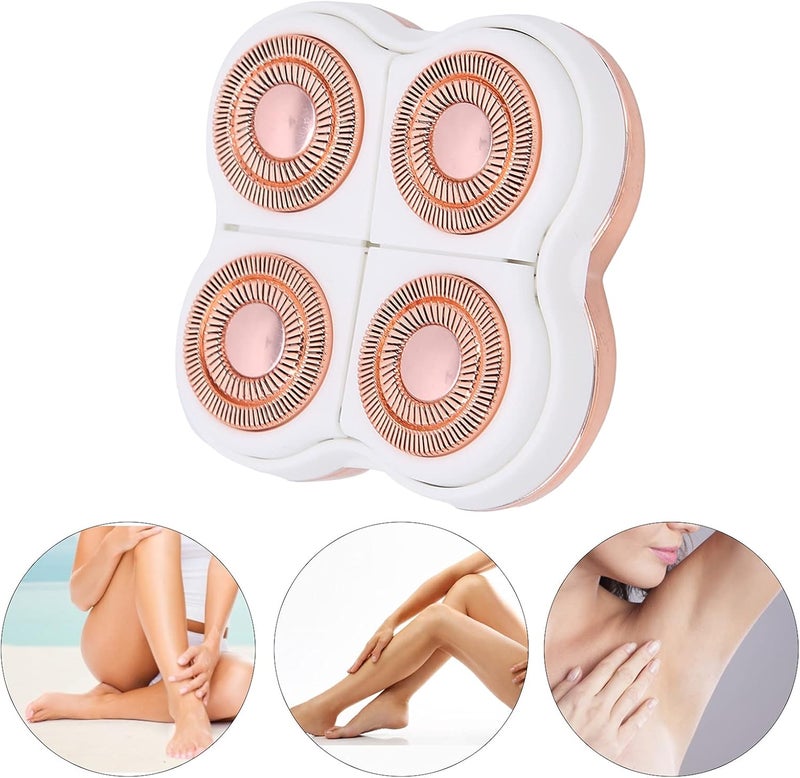 DOACT Hair Remover, Hair Remover Replacement Heads, Legs Replacement Heads Hair Remover Replacement Head Electric Hair Remover Body Hair Shaver Machine Head - Image 3