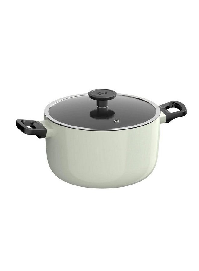 بيرجوف ليو غلينتس مجموعة طقم أواني طهي غير لاصقة مكون من 7 قطع اللون الأخضر الزعتري والأسود 18 × 38 × 56.5 سم 3950636 - Image 3