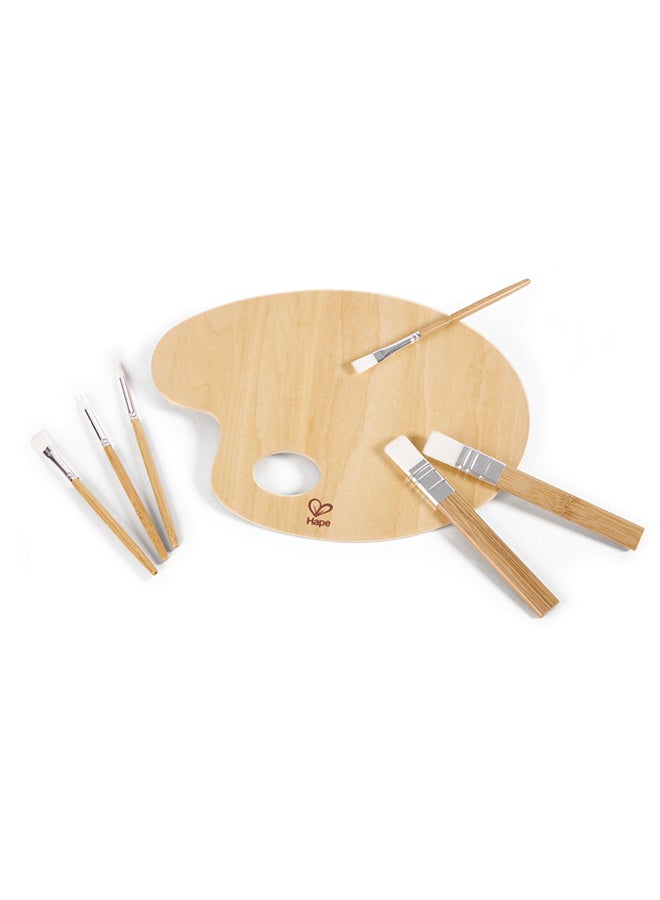 هيب مجموعة ألوان وفرش فنية، لعبة إبداعية وتنموية، رفيق مثالي للحامل، فنون وحرف يدوية، متعددة الألوان - Image 2