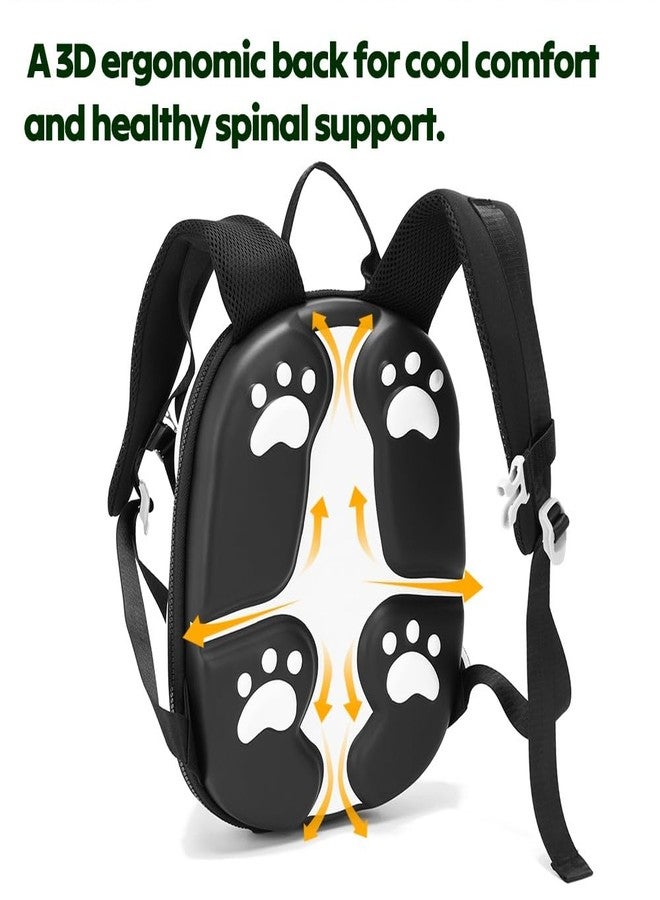 SID MAGIC 3D Panda Toddler Backpack - Bamboo Buddy Hard Shell Cute Animal School Bag - Lightweight, Ergonomic Preschool Daypack with Chest Strap & Breathable Mesh Back for Boys & Girls (2-6 Years) - Image 5