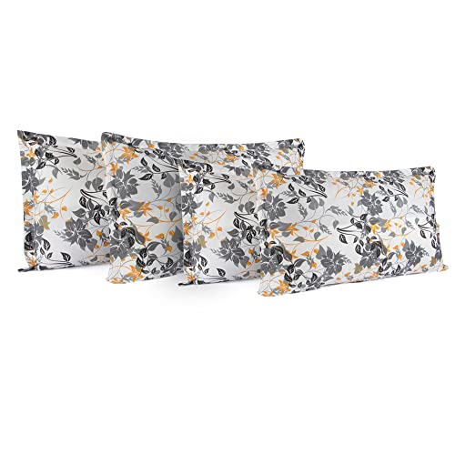 Wakefit Pillow Cover | Premium Cotton 144 TC Pillow Print Covers Standard - 18 x 27 inches (Autumn - Set of 4) - Image 1