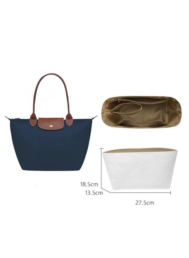 Longchamp Longchamp Le Pliage Large bag with Insert, longchamp bag (Navy Blue)women's Classic Fashion Versatile Large Makeup Bag, Handbag, Shoulder Bag  - Image 2