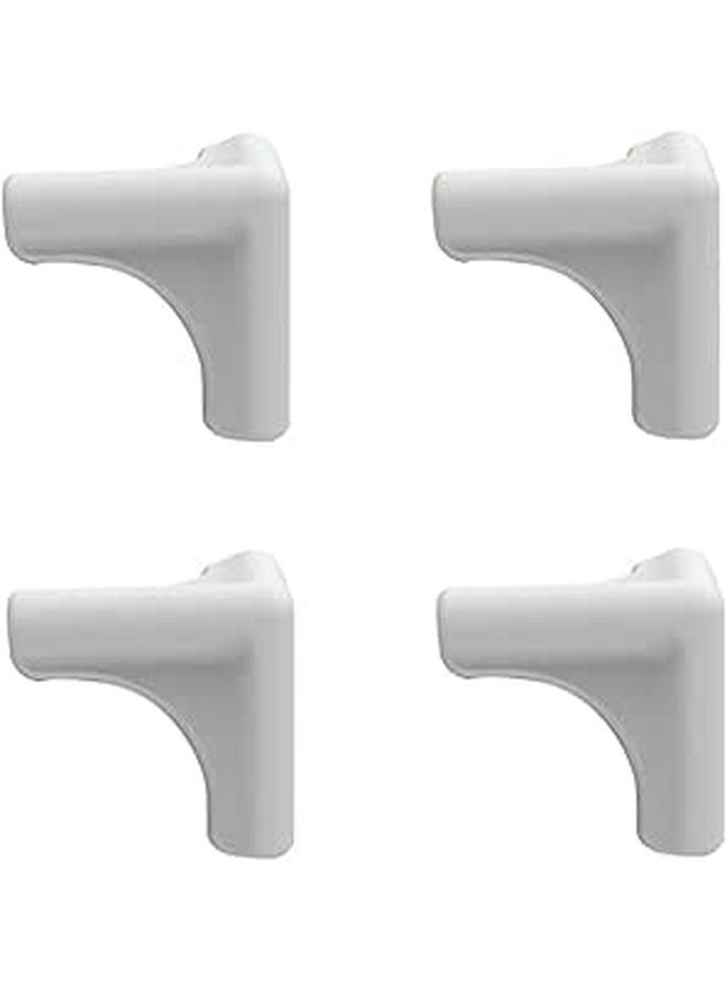 Silicone Corner Protectors For Furniture Edge Proofing Anti Collision Cushion 4 Pack Gray - Image 1