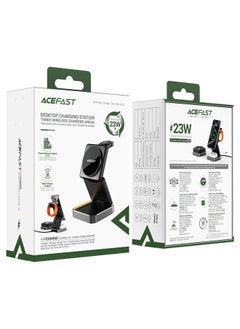ACEFAST 3 in 1 desktop wireless charging holder  - Image 2