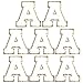 Yumttero 8 Pcs Self Adhesive Chenille Letter Patches 216 inch Glitter Varsity Preppy Letter Patches Stick for Clothes Jeans Hats Laptop Phone Case Fridge Repairing and DIY Decorating AccessoriesWhite A - Image 2