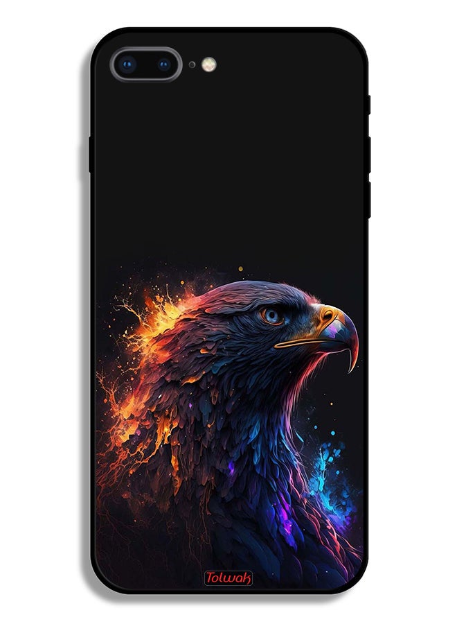 Tolwak Apple iPhone 8 Plus Protective Case Eagle Art - Image 2