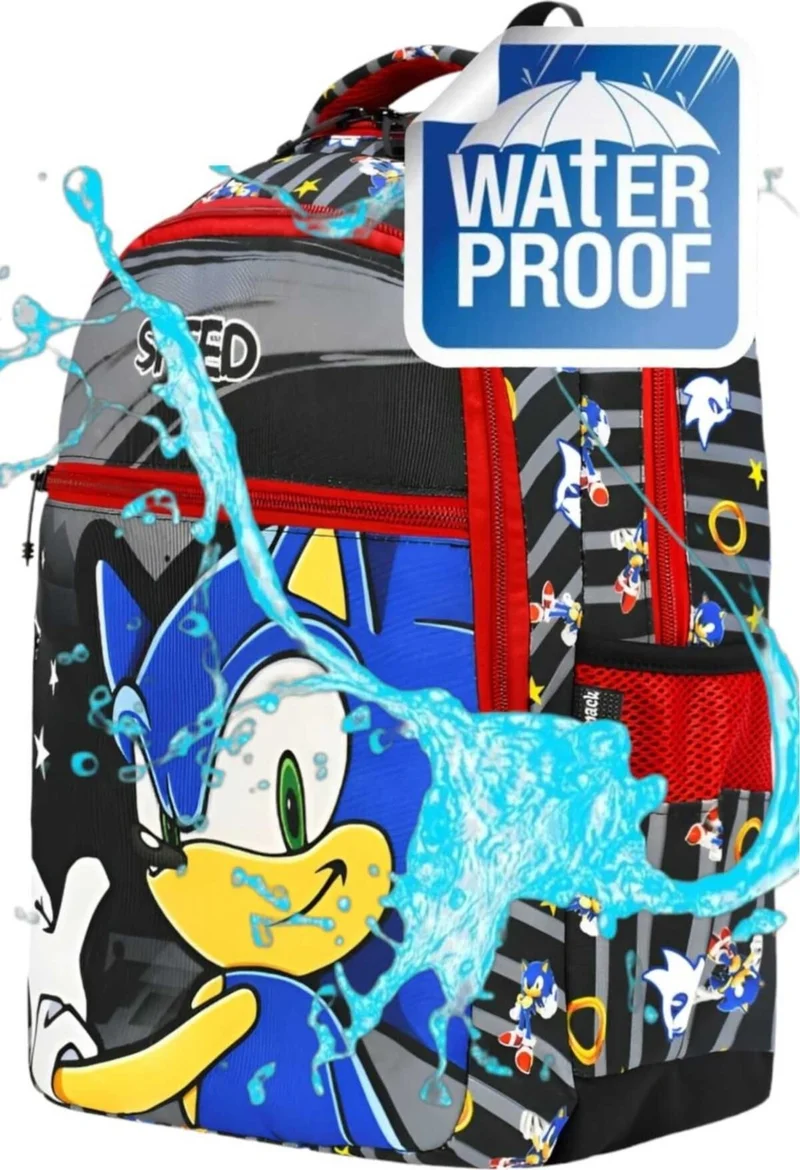 تيزجيلسين Waterproof Lunch Bag Orthopedic 3 Compartment Primary School Bag Middle School Bag School Bag