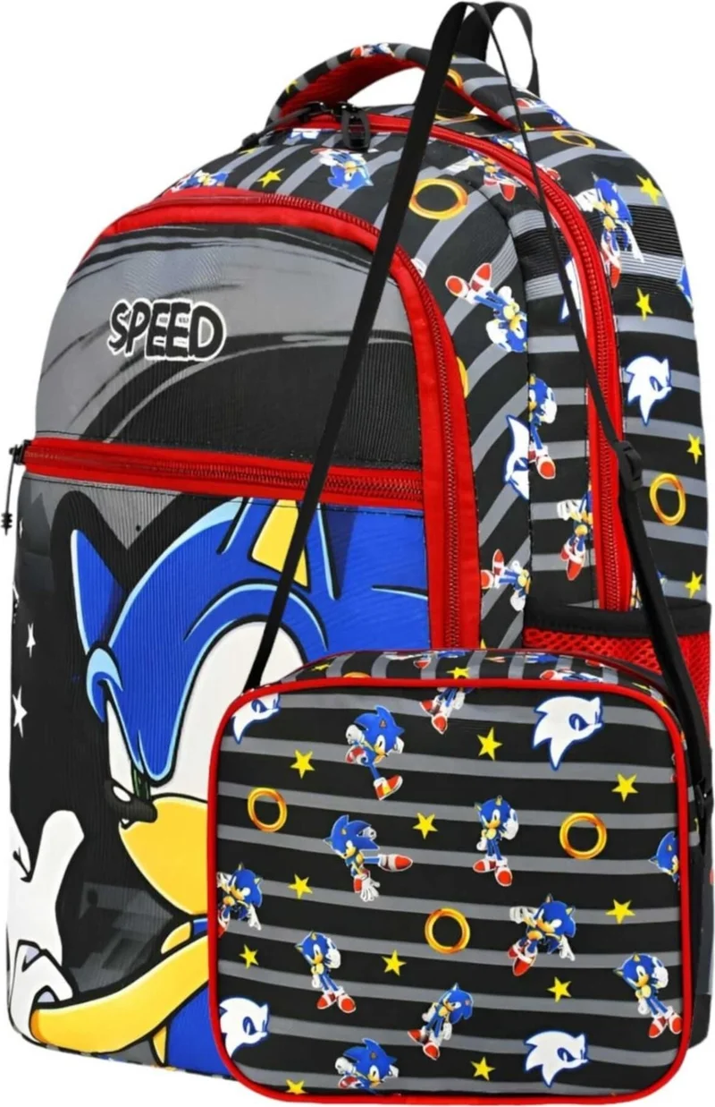 تيزجيلسين Waterproof Lunch Bag Orthopedic 3 Compartment Primary School Bag Middle School Bag School Bag