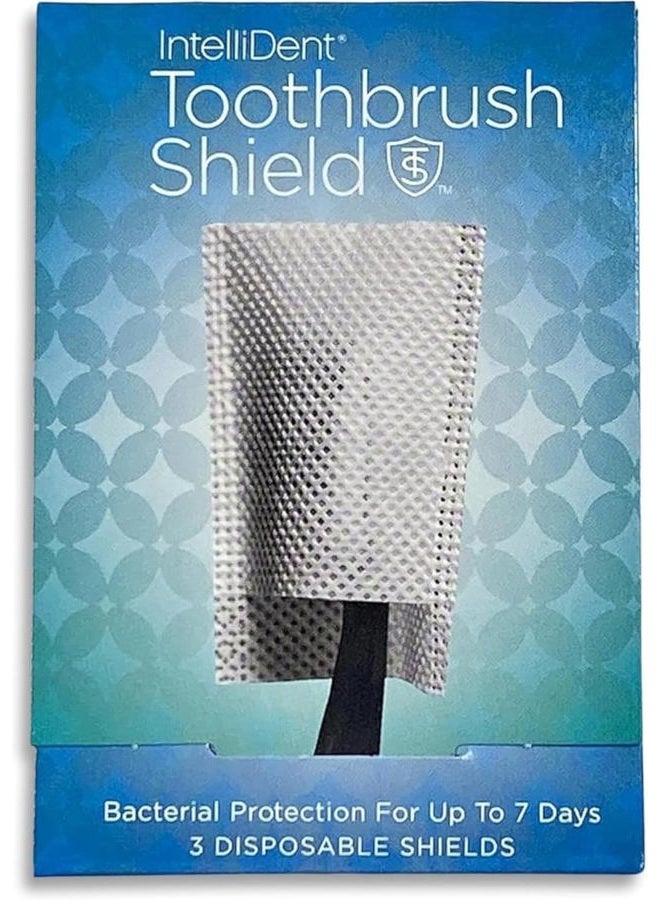 Intellident Toothbrush Shields - Toothbrush Head Cover Caps - Breathable, Quick-Drying & Disposable - Perfect for Travel, Home & Office Use - 20 Count (Pack of 2) - Image 1