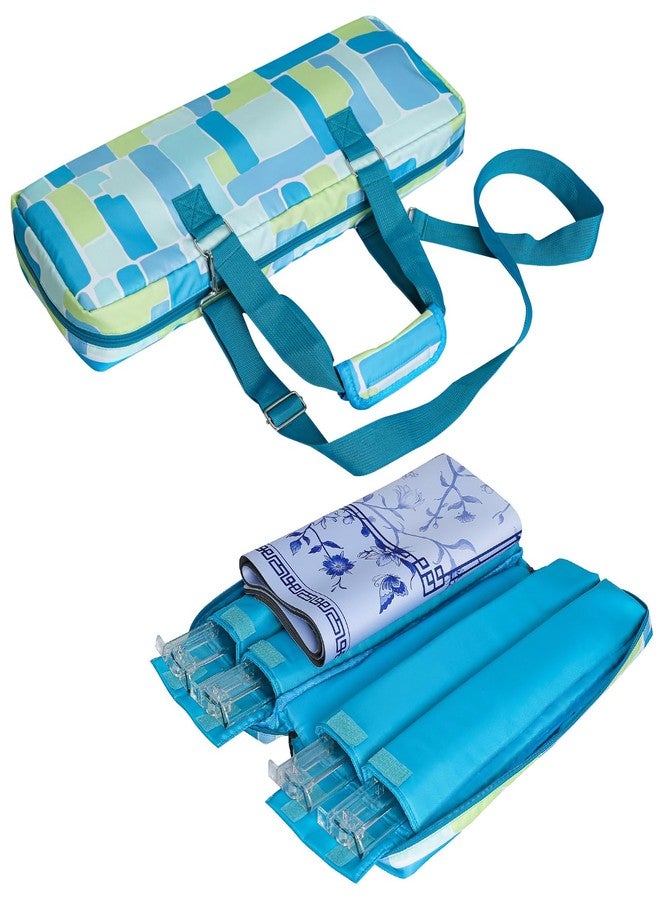 Jongyance Empty Mahjong Rack Bag(Green) for Racks and Mats, Storage Bag Fits Most Types of Racks, Mahjong Accessory - Image 1