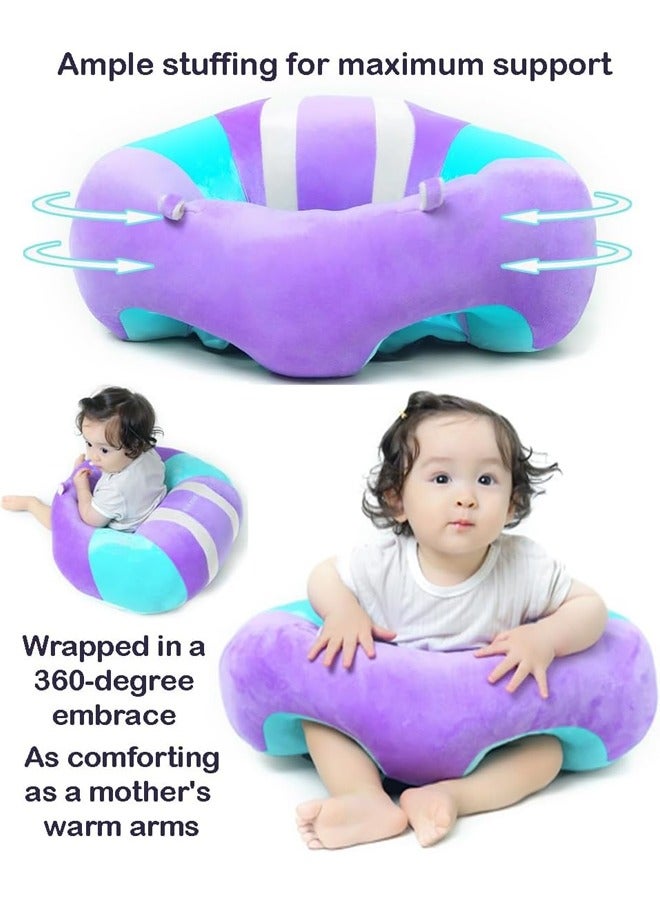 Baby Support Seat Sofa Plush Soft Animal Shaped Baby Learning to Sit Chair Keep Sitting Posture Comfortable Infant Sitting Chair for 2—48Month Baby - Image 5