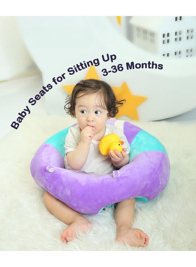Baby Support Seat Sofa Plush Soft Animal Shaped Baby Learning to Sit Chair Keep Sitting Posture Comfortable Infant Sitting Chair for 2—48Month Baby - Image 4