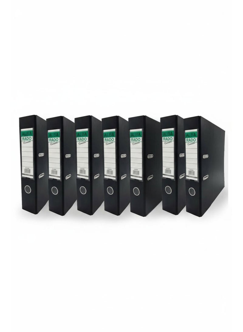 Alba Rado Box File F/C 8 CM (3") Broad - 7 Pieces set - Image 1