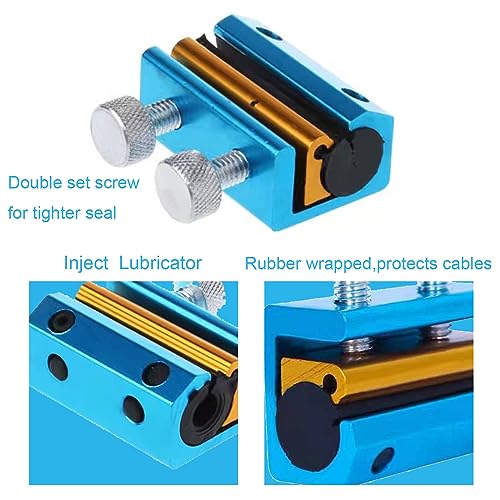 WINTOWIN Cable Luber Tool Motorcycle Wire Oiler Cable Lubricator for Motorcycles Bicycle Scooter Bike (Blue) - Image 3