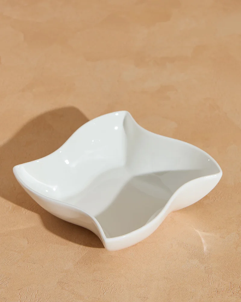 REDTAG White Wind Wheel Salad Bowl