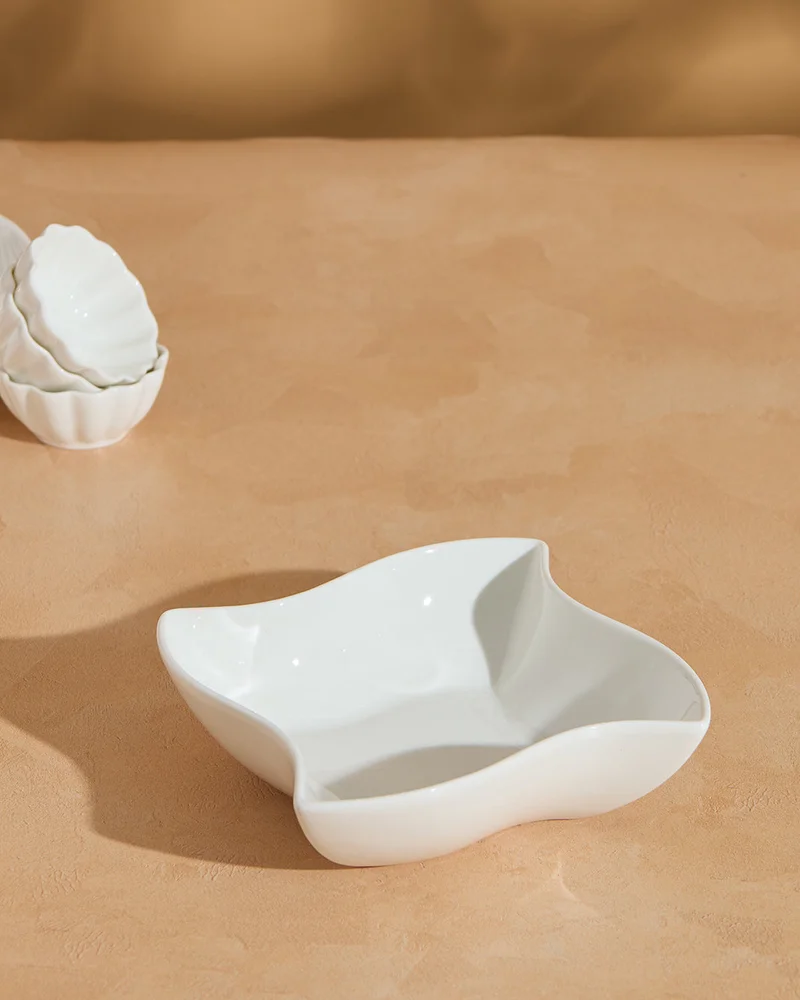 REDTAG White Wind Wheel Salad Bowl