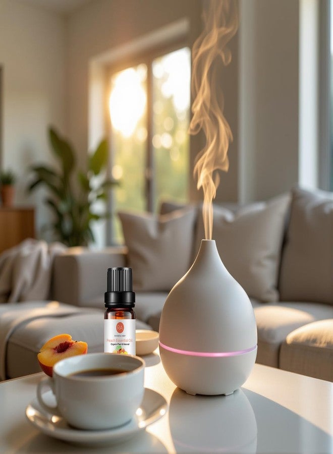 Rainbow Abby Peach Essential Oil 100% Pure Essential Oil from Organic Plant Natrual Flower Essential Oil for Diffuser Message Skin Care Sleep - 10 ml - Image 3