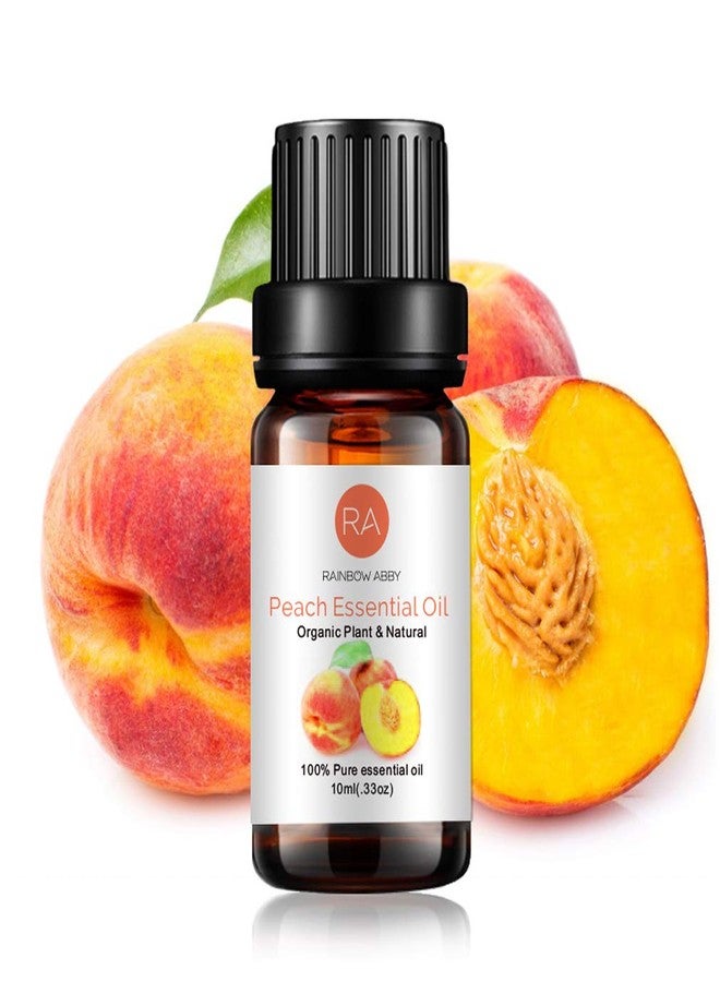 Rainbow Abby Peach Essential Oil 100% Pure Essential Oil from Organic Plant Natrual Flower Essential Oil for Diffuser Message Skin Care Sleep - 10 ml - Image 1