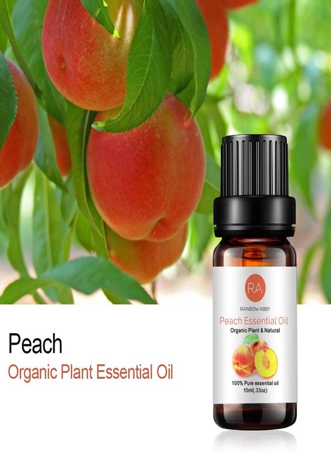 Rainbow Abby Peach Essential Oil 100% Pure Essential Oil from Organic Plant Natrual Flower Essential Oil for Diffuser Message Skin Care Sleep - 10 ml - Image 2