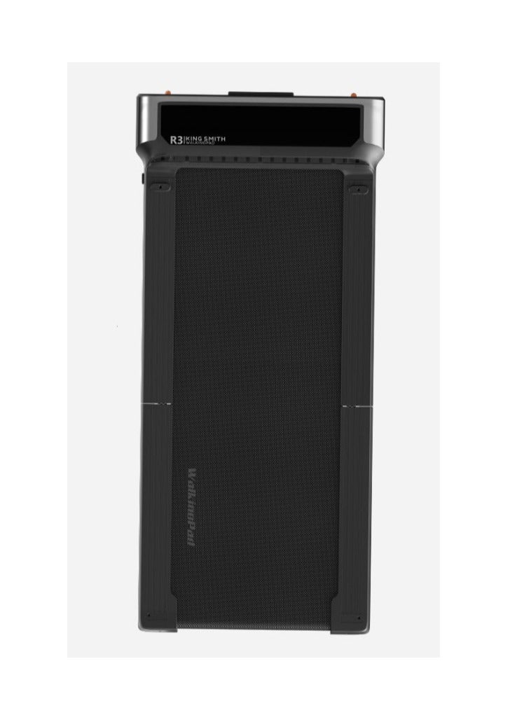 KINGSMITH WP440F4 Kingsmith WalkingPad Black R3 | Brush 1 HP 735W motor | 1-6Â km/h speed | upto 120kg user weight | Time, speed, distance, calories, steps panel display | Black - Image 2