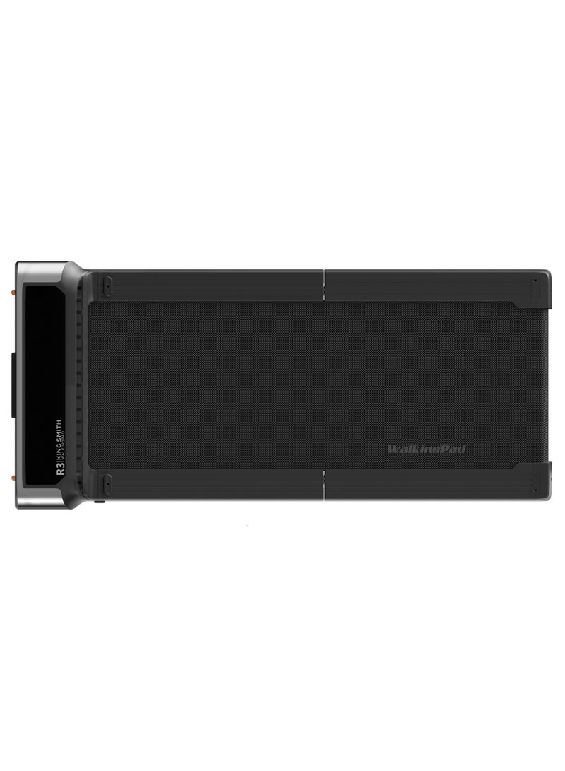 KINGSMITH WP440F4 Kingsmith WalkingPad Black R3 | Brush 1 HP 735W motor | 1-6Â km/h speed | upto 120kg user weight | Time, speed, distance, calories, steps panel display | Black - Image 1