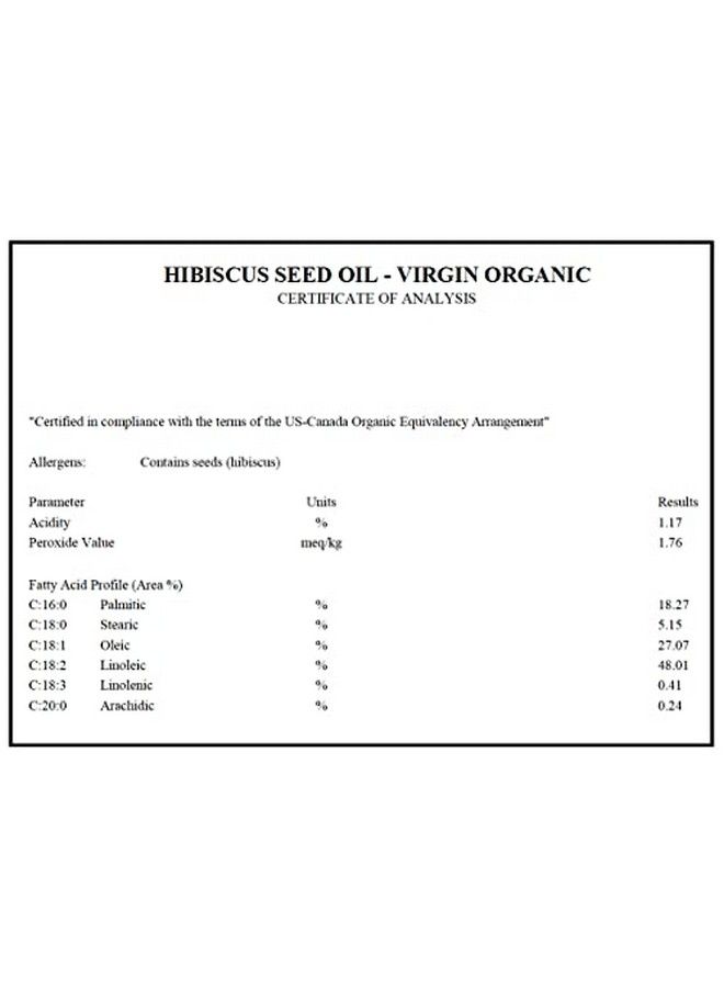 Renewalize Virgin Organic Hibiscus Seed Oil | Unrefined Cold Pressed 100 Percent Pure | Large 4 Fl Oz Bottle | All Natural Anti Aging And Hair Growth Oil - Image 5