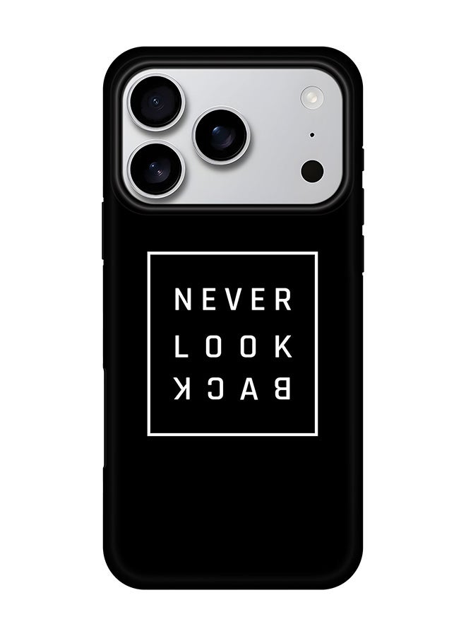 Stylizedd Tough Pro Magnetic Case for iPhone 17 Pro, Dual Layer hybrid PC + TPU Mobile Cover Matte - Never look back