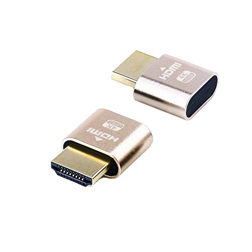 DTech HDMI Dummy Plug 4K Display Emulator Compatible with Windows Mac OSX Linux Support 4kx2k 2160P 1080p for Computer Desktop (fit-Headless, 2 Pack) - Image 5