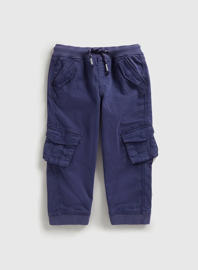 mothercare Navy Cargo Trousers