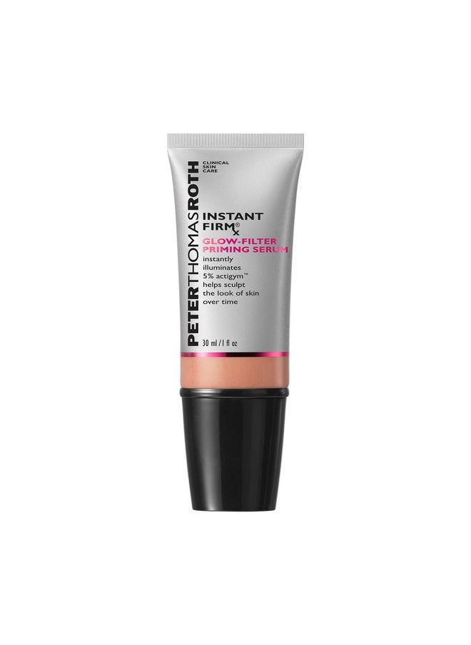 PETER THOMAS ROTH Peter Thomas Roth | Instant FIRMx Glow-Filter Priming Serum, Illuminating and Firming Serum, Helps Sculpt the Look of Skin Over Time, Blends Onto All Skin Tones  - Image 1