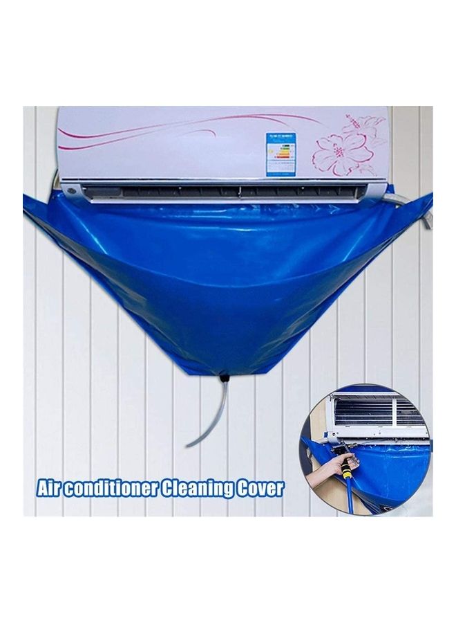 Waterproof Air Conditioner Cleaning Cover Blue - Image 2