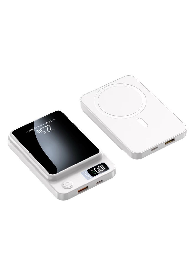 gnexu magnetic wireless fast charging power bank - 10000mah - pd20w - Image 1