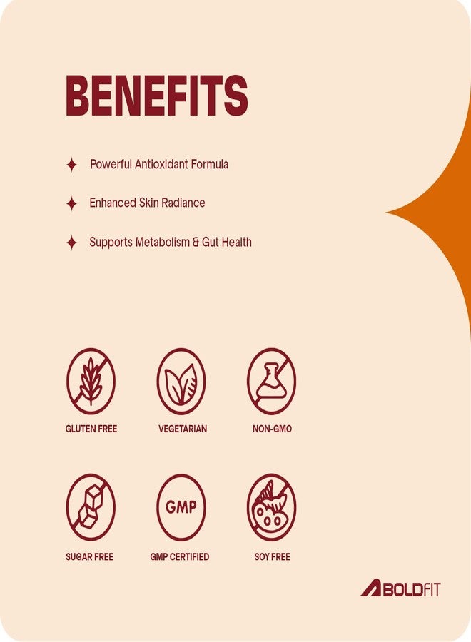 Boldfit Glutathione Effervescent 500mg LGlutathione Tablets with Vitamin E,Biotin and Vitamin C Tablet Supports Healthy Skin, Detoxification and Immune Health- 30 Veg Effervescent - Image 3