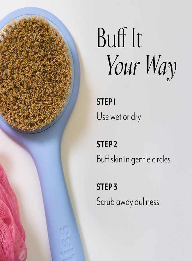 Bliss Soft Touch Back & Body Dry Brush, Non-Slip Grip to Gently Exfoliate Dry Skin and Promote Firmer Skin - Image 2