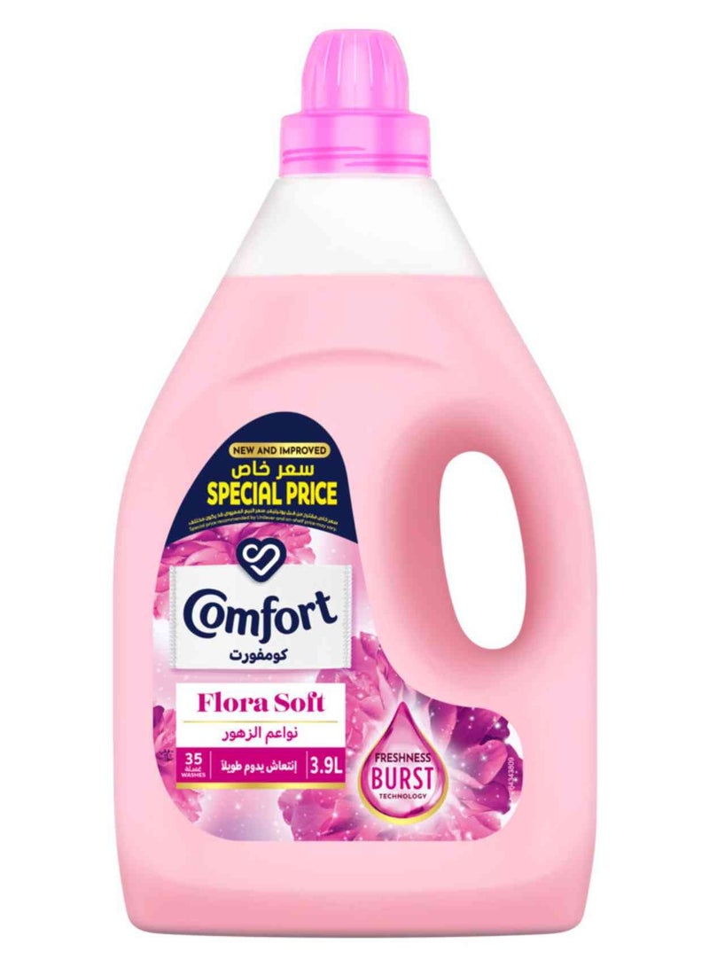 كمفورت منعم الأقمشة فلورا سوفت كومفورت، 3.9 لتر