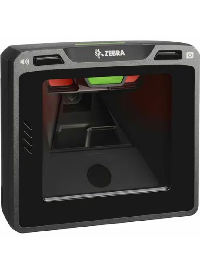 زيبرا zebra SP7201-SV00004ZZWW Barcode Scanner Kit - Cable Connectivity - Midnight Black - USB Cable Included - Image 1