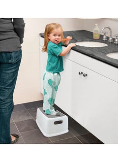 dreambaby Toddler And Me Step Stool for Kids And Adults - Grey  - Image 4