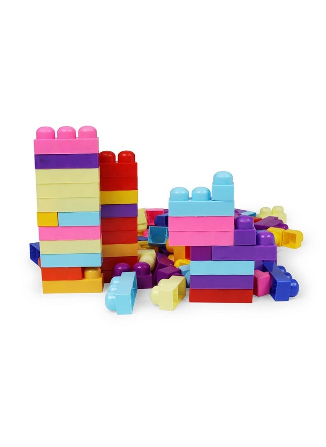 Toy Zone Toyzone Building Blocks | Building Blocks Game | Educational Toy | Smart Activity Fun & Learning Blocks | Colorful Blocks | Block Puzzle | for Kids Age 1-7 Years (Building Blocks - 60 pcs)  - Image 3