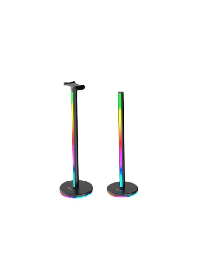 Meetion SMART LIGHTING HEADSET STAND BK200 - Image 1