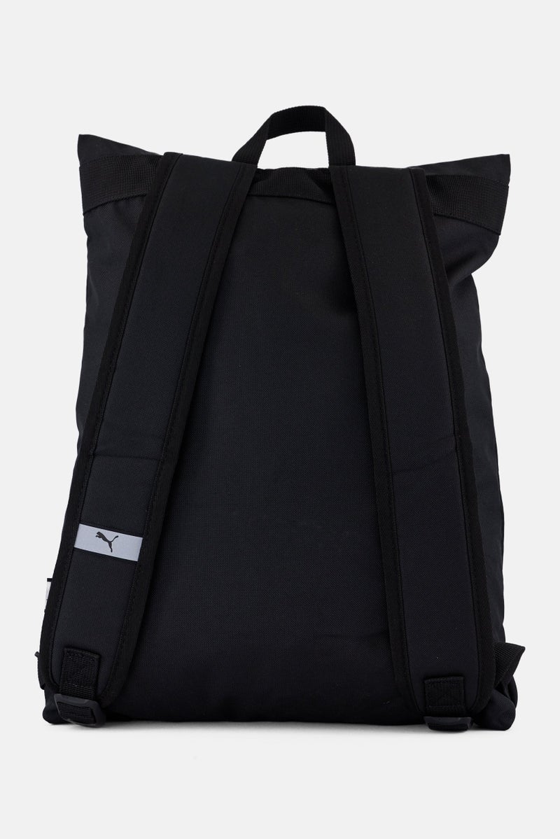 PUMA Men Brand Logo Backpack, Black  - Image 2