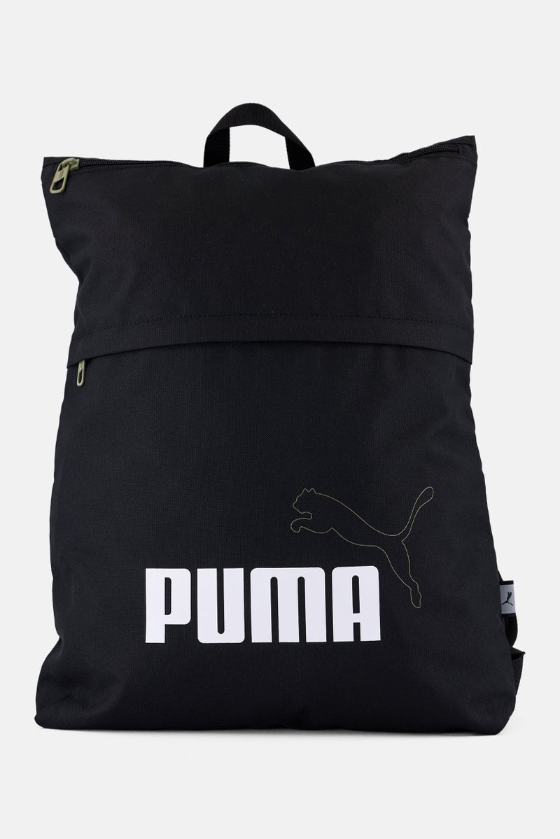 PUMA Men Brand Logo Backpack, Black  - Image 1