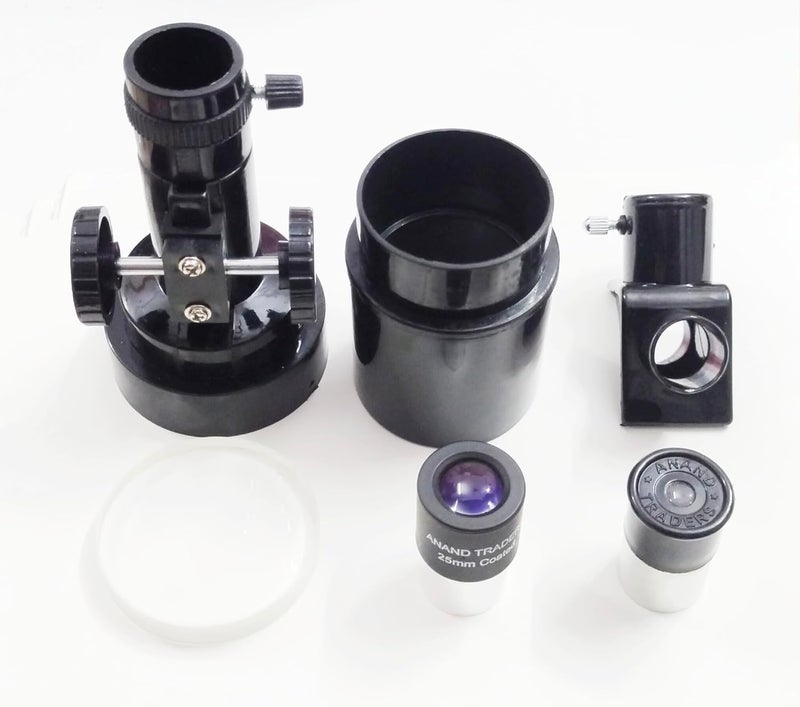 DWIJ Anand Traders 60mm Complete Refractor Telescope kit. Astronomy Telescope Kit for Beginners, Large Size, Includes Eyepiece and Lenses - Image 2