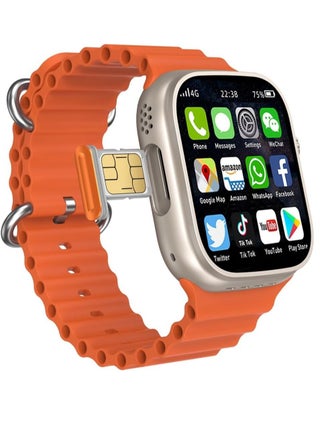 Android Smart Watch Ultra 49mm for Men – Multifunctional Fitness Tracker with Wireless Charger & Strap, Bluetooth Calling, Heart Rate Monitor, Sports Modes – Stylish & Durable Design - pzsku/Z6683B625E203975FD86FZ/45/_/1732024818/7263f6b9-4b8f-4ba4-80a1-42d11cd1530a