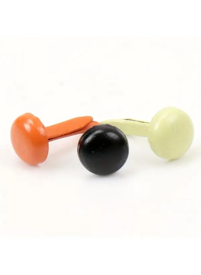 Mixed Color Style2 Round Brads 100 Pieces for Scrapbooking DIY Crafts Shoe Decoration - Image 4