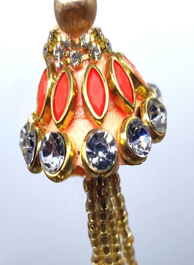 OAFISH Handicraft Storerom presents Traditional DesignerLumba Rakhi for Bhabhi on Raksha Bandhan gifting - Image 4