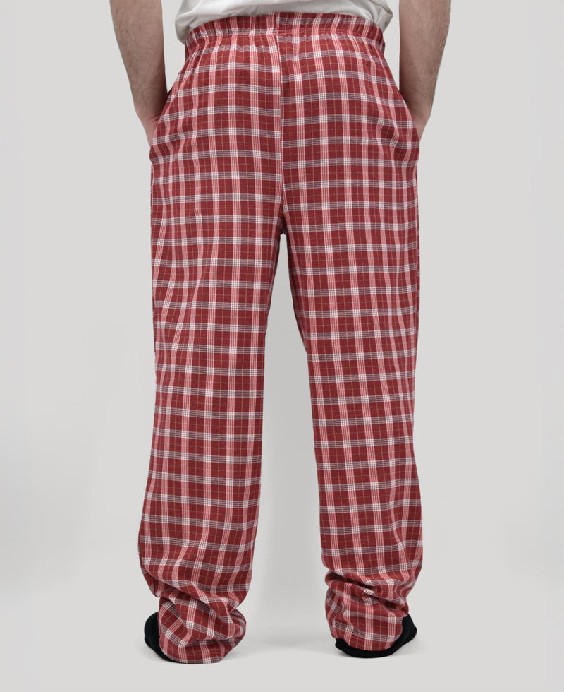 Andrew Scott Mens All Season Lounge Pants | Woven Light Brush Broadcloth | Cotton Blend PJ Bottoms|Multi Packs - Image 4